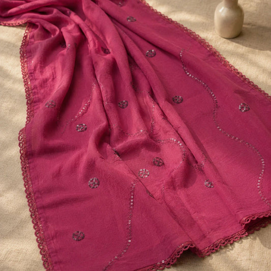 floral print, elegant studded detailing and contemporary ethnic wear styling